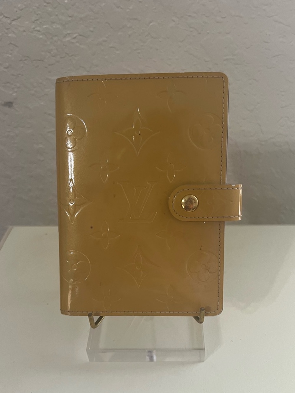 Louis Vuitton Vernis Patent Agenda Cover
